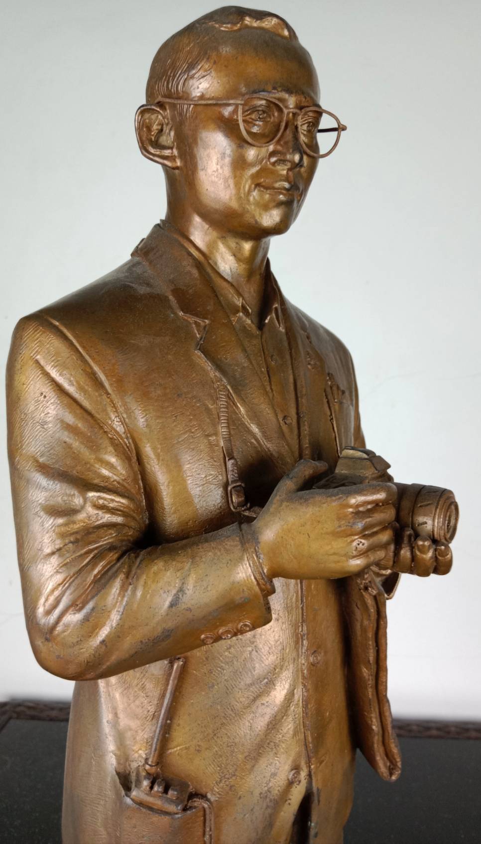 473.พระบรมรูปหล่อในหลวงรัชกาลที่9 พระบาทสมเด็จพระปรมินทรมหาภูมิพลอดุลยเดช "ทรงงาน"(จำลอง)