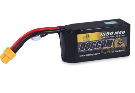 DOGCOM 4S 14.8V 150C มีให้เลือก 560/650/850/1300/1350/1550mah