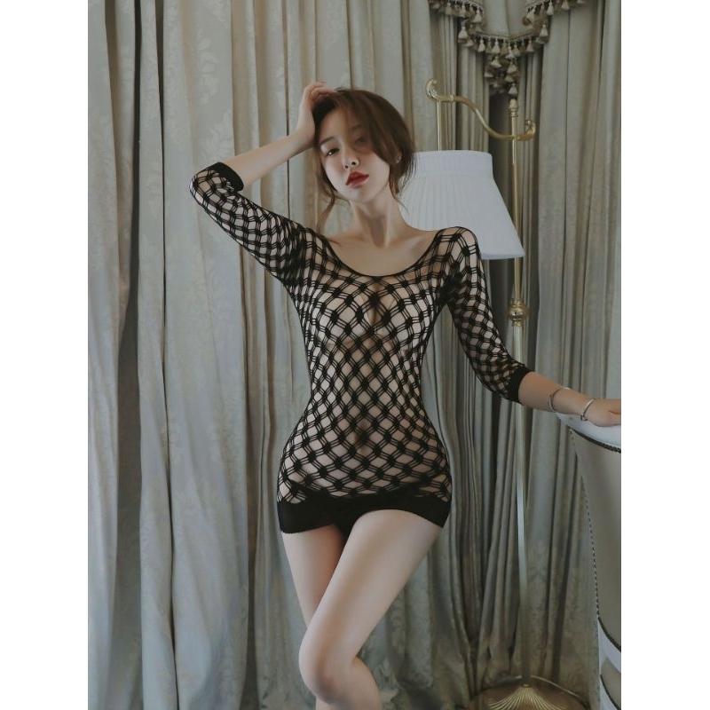 ชุดตาข่าย เซ็กซี่รัดรูป ชุดยั่ว ชุดถุงน่องซีทรู คอสเพลย์ / Body Stockings / Sexy / Tight Body