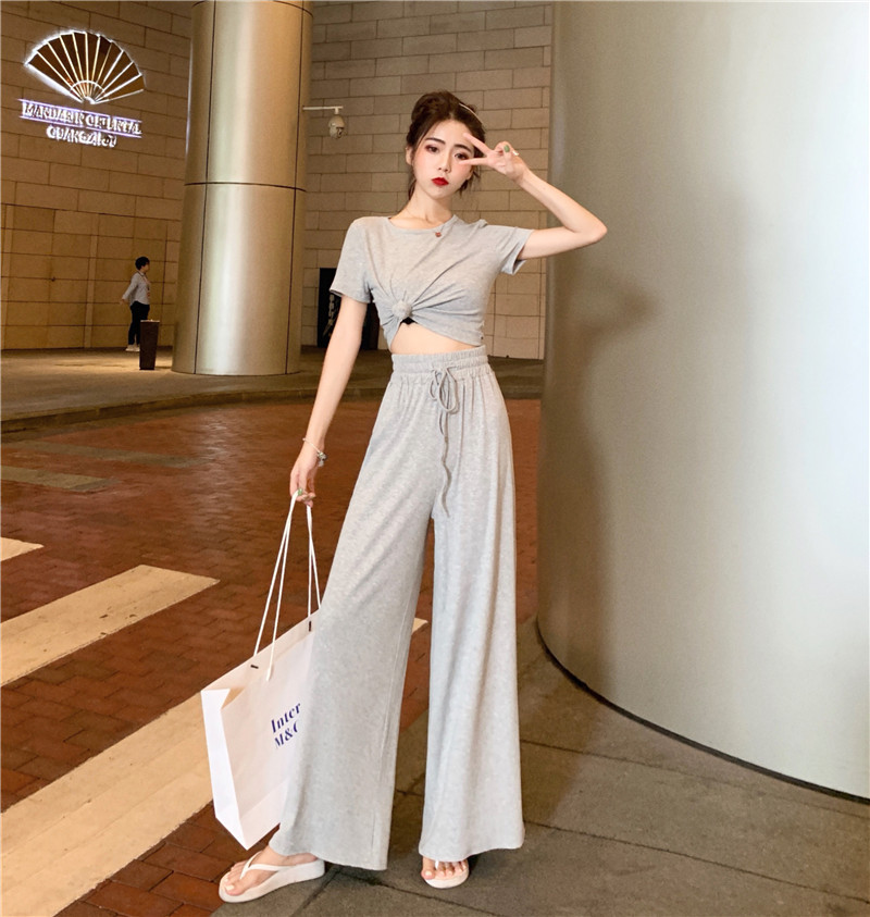 ชุดเซท เสื้อ+กางเกงขายาว สินค้าพร้อมส่งในไทย รหัส Set119