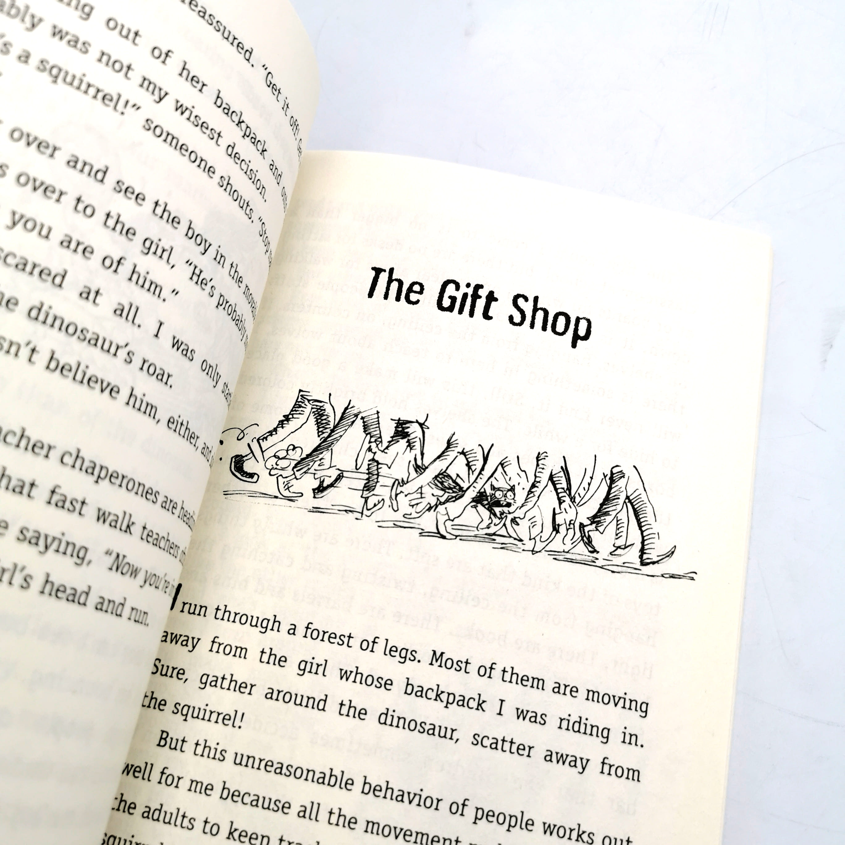 Squirrel in the museum