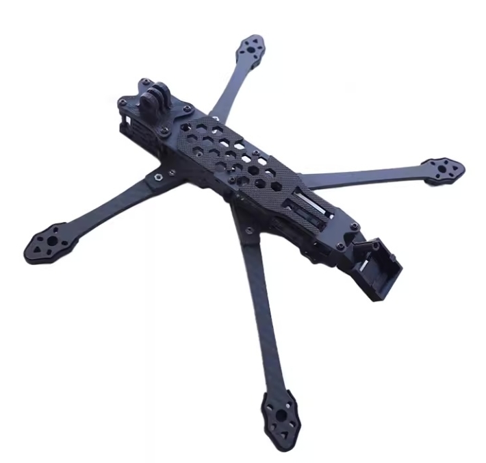 AK DC 7Inch Carbon Fiber FPV Long Range Frame KiT Analog , Digital