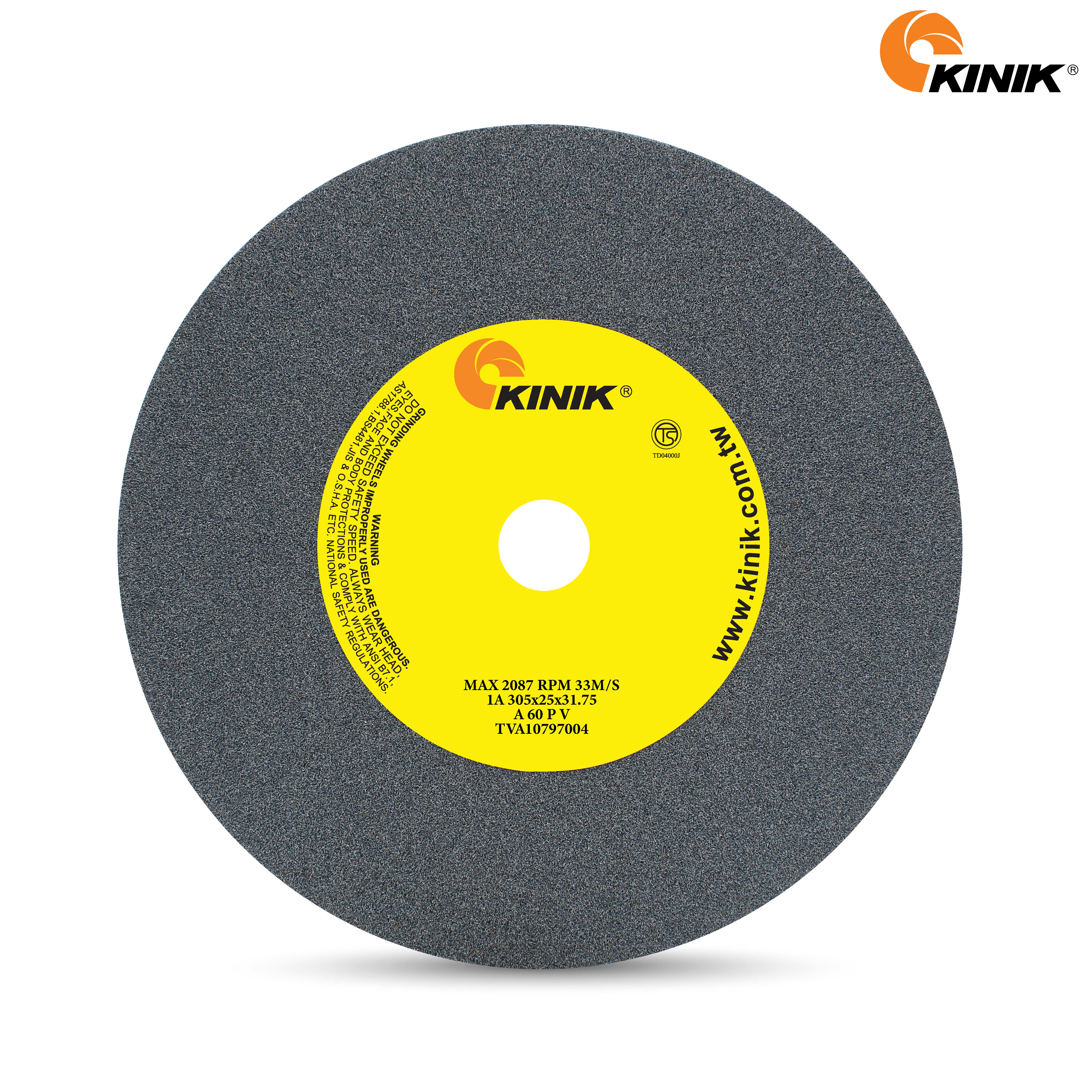 หินเจียร KINIK A60PV1A 305x25x31.75 m.m.