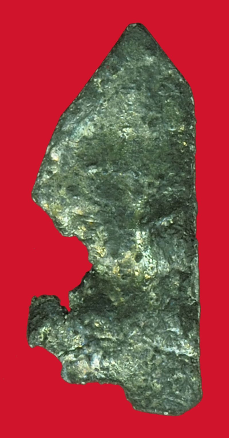 A5724 พระแผง 21 ตัดเดี่ยว กรุวัดราชบูรณะ อยุธยา เนื้อชินเงิน 13