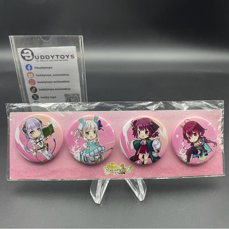 เซ็ตเข็มกลัด อเทลิเยร์โซฟี 2 [Atelier Sophie 2: The Alchemist of Mysterious Dreams -Can Badge Set5-]