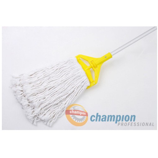 ชุดม็อปถูพื้นหัวพลาสติก 8" Champion Professional