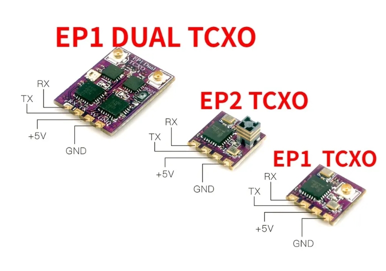 HappyModel EP1 TCXO, EP2 TCXO, EP1 Dual TCXO ELRS 2.4GHz ระบบ ExpressLRS