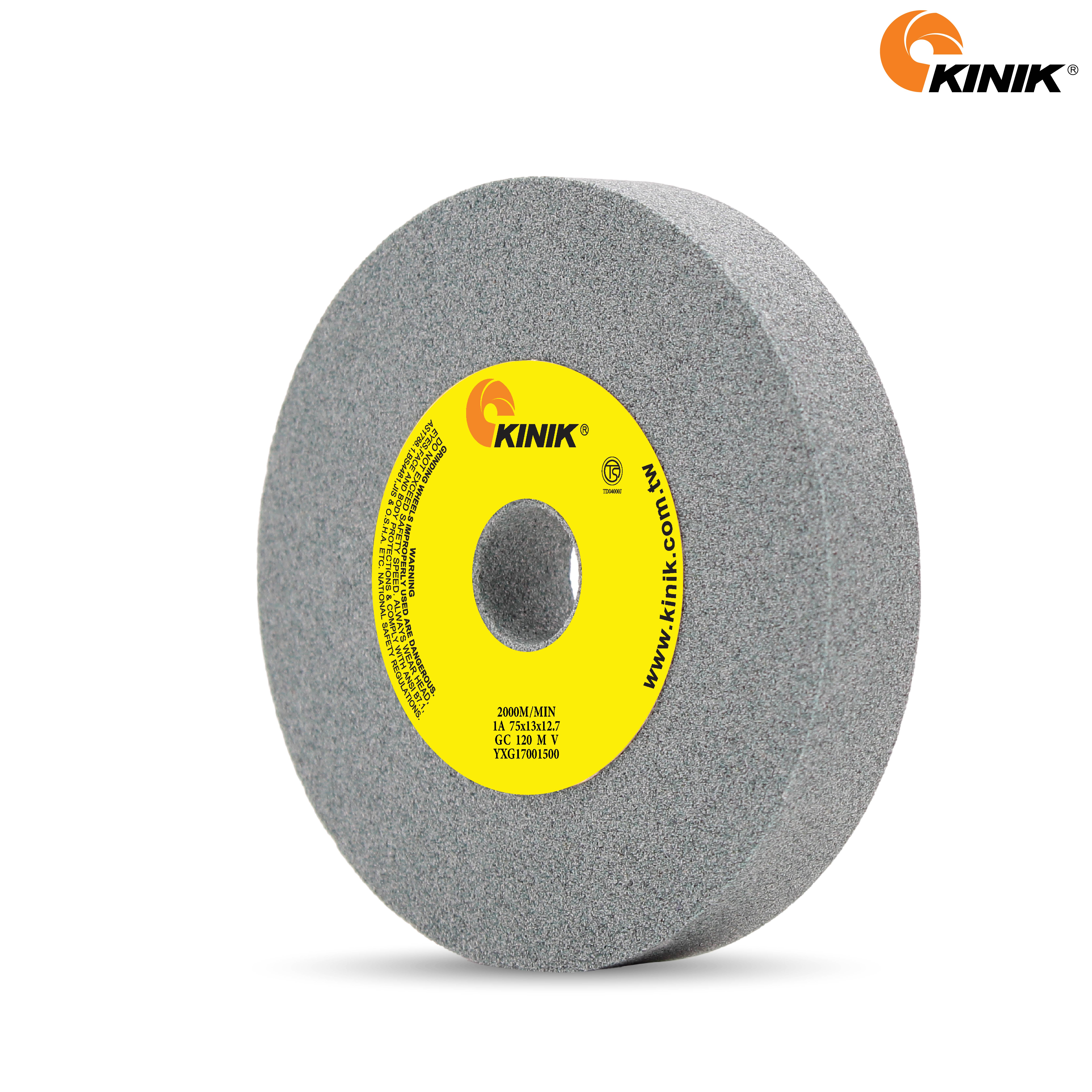 หินเจียร KINIK GC120MV1A 75x13x12.7 mm.