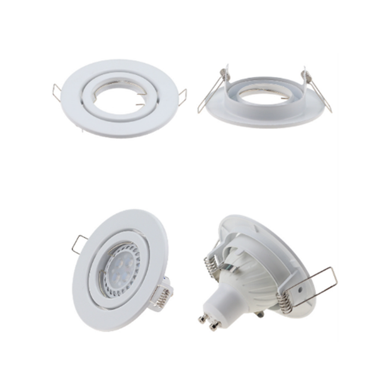 โคมไฟดาวน์ไลท์ ทรงกลม ปรับได้ Downlight Round Adjustable Iron metal IP20