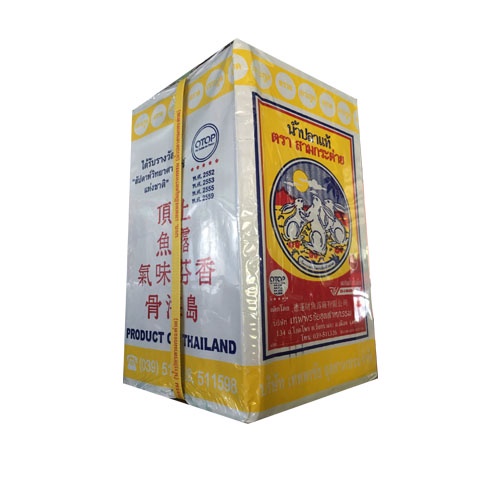 8859299810027 น้ำปลาตราสามกระต่าย 725ml*4 (กล่อง)