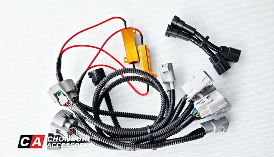 ชุดแปลงสายไฟหน้า NEWFORTUNER เป็น Legender