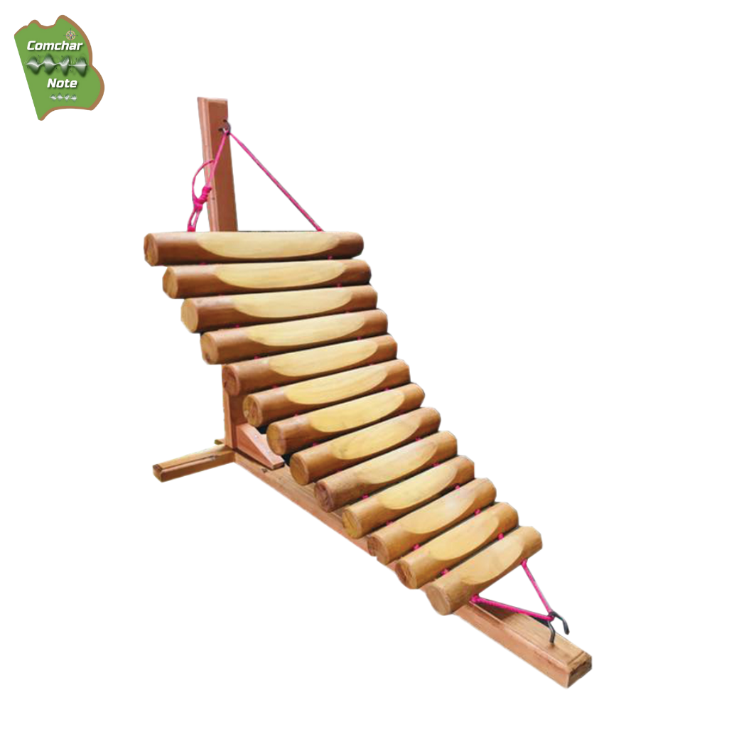 โปงลางพร้อมขาตั้งไม้