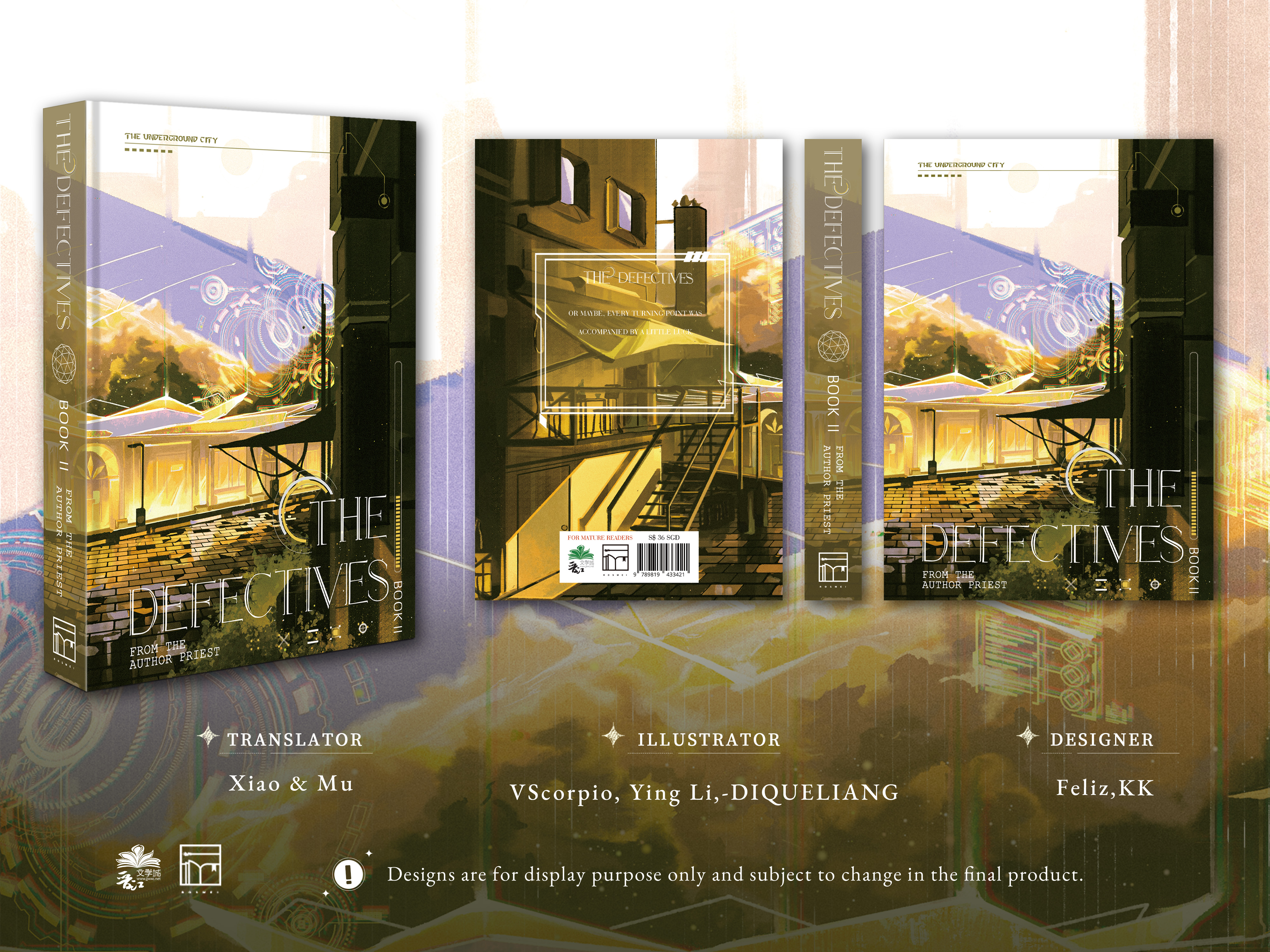 The Defectives Vol.2 (Hardback) 【/w freebies】 Author: PRIEST Publisher: ROSMEI (ไม่รวมส่งกลับ)
