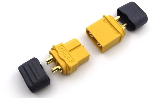 ปลั๊ก XT60H แบบมีครอบสาย ไม่ต้องใช้ท่อหด ราคาต่อ 1คู่