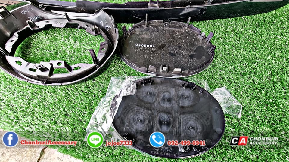 โลโก้แก้วสำหรับด้านหน้า แท้ศูนย์ โตโยต้า ฟอร์จูนเนอร์