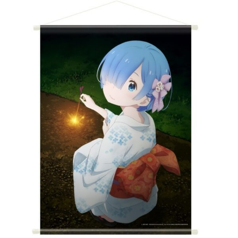 ผ้าแขวน เรม -รีซีโร่[Re:Zero Starting Life In Another World B2 -Tapestry- Rem Yukata Ver.]