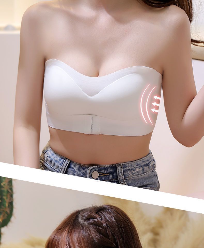 บราเกาะอก เสื้อชั้นใน เสริมฟองน้ำดันทรง Bra054 พร้อมส่งในไทย