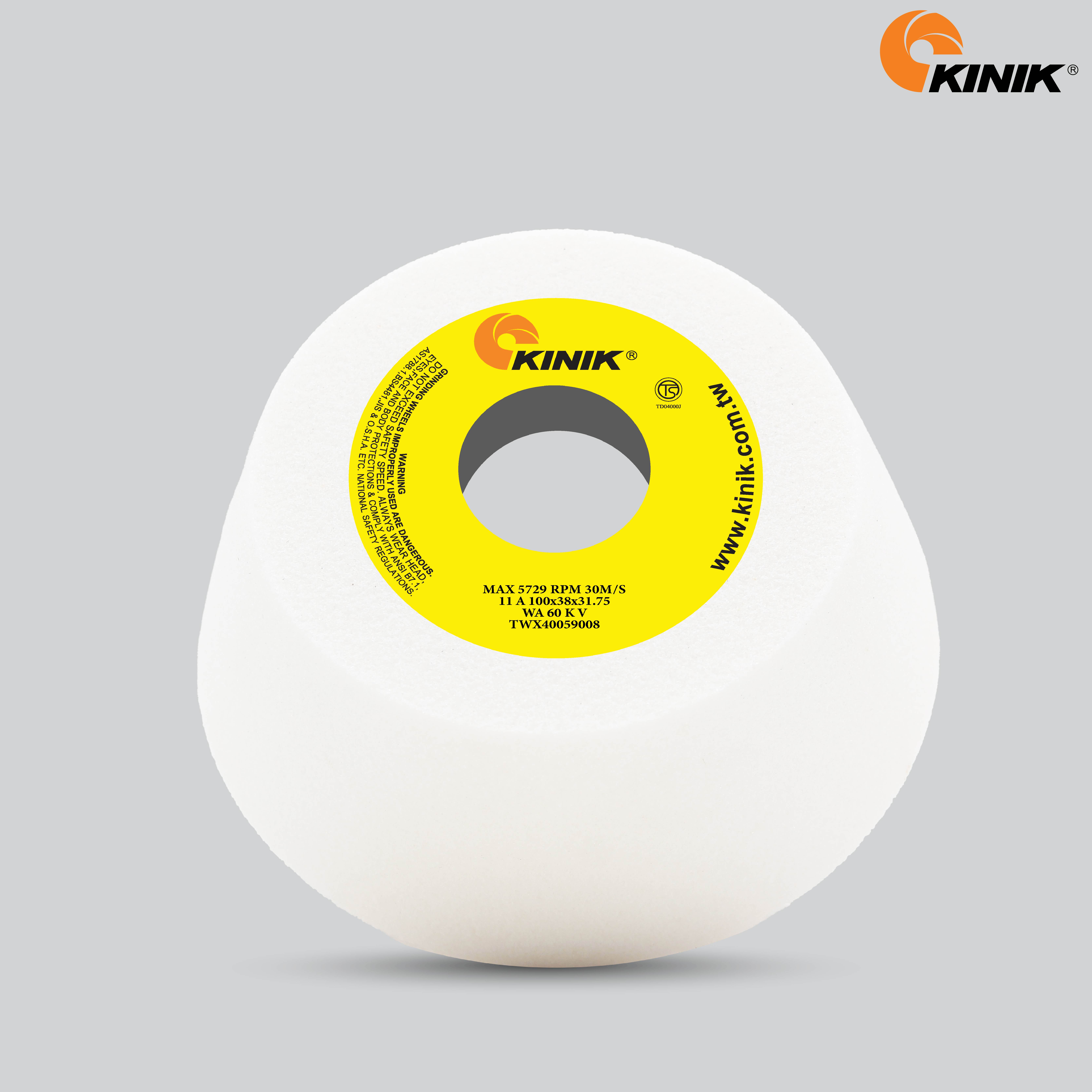 หินถ้วยเทเปอร์ KINIK WA60KV11A 100x38x31.75 mm.