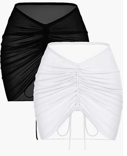 กระโปรงซีทรู บิกินี่ รูดข้าง รหัส SW087