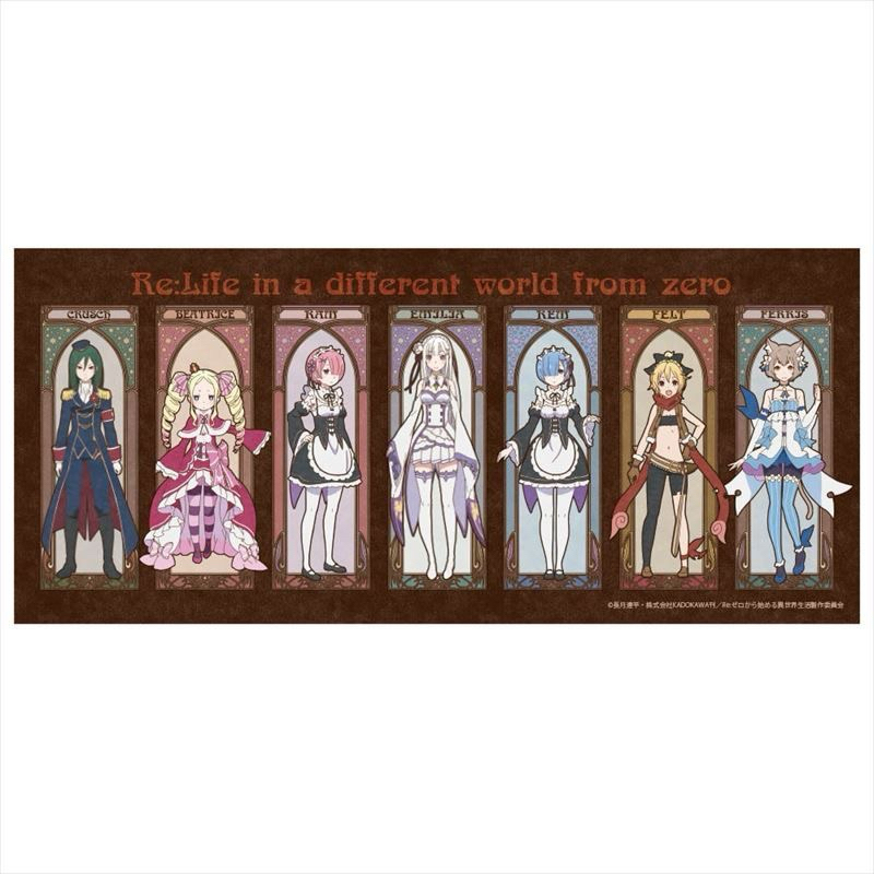 ผ้าขนหนูขนาดใหญ่ รีซีโร่[Re:Zero Starting Life In Another World -Art Nouveau Series Sports Towel-]
