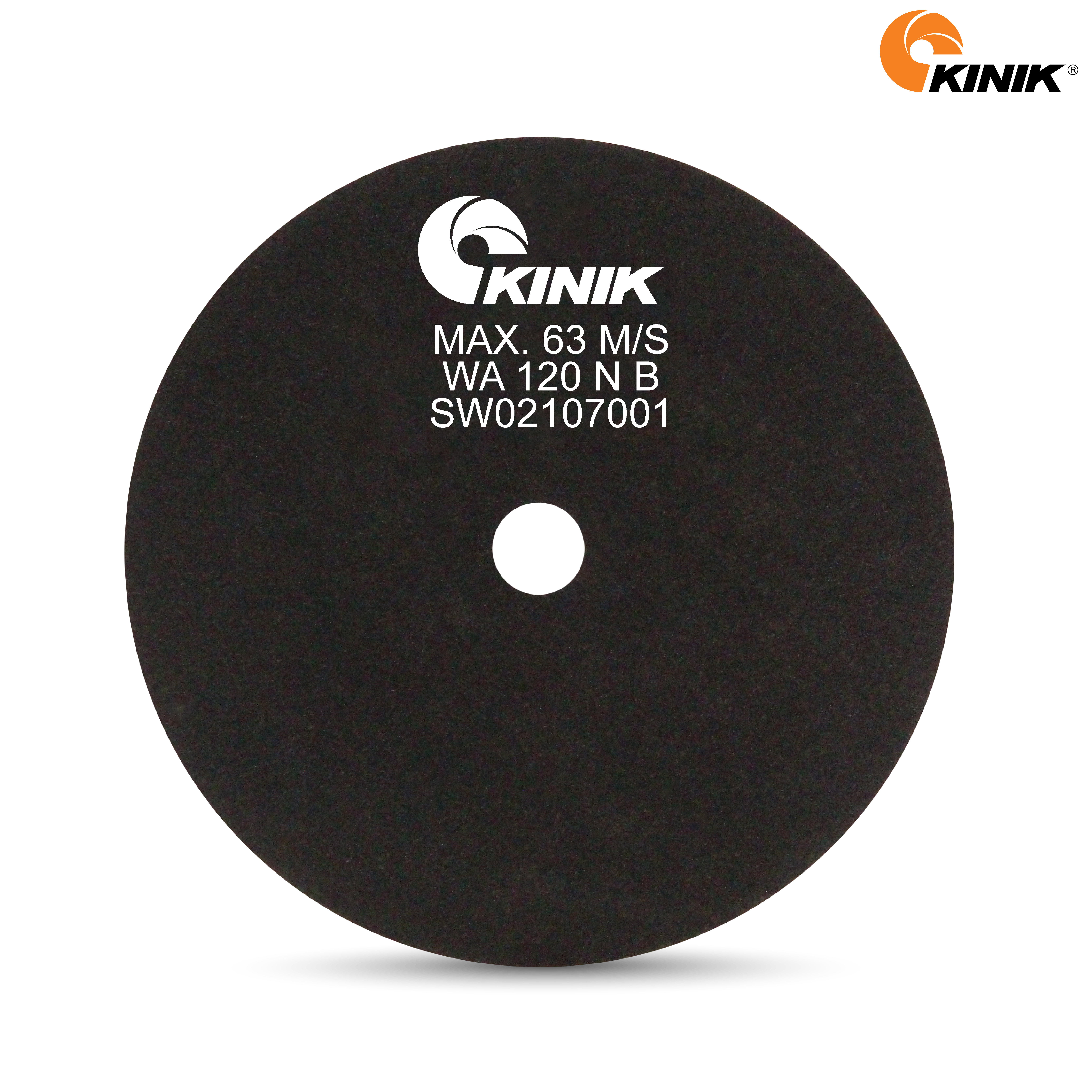 แผ่นตัดบาง KINIK WA120NB30 125x1x12.7 mm.