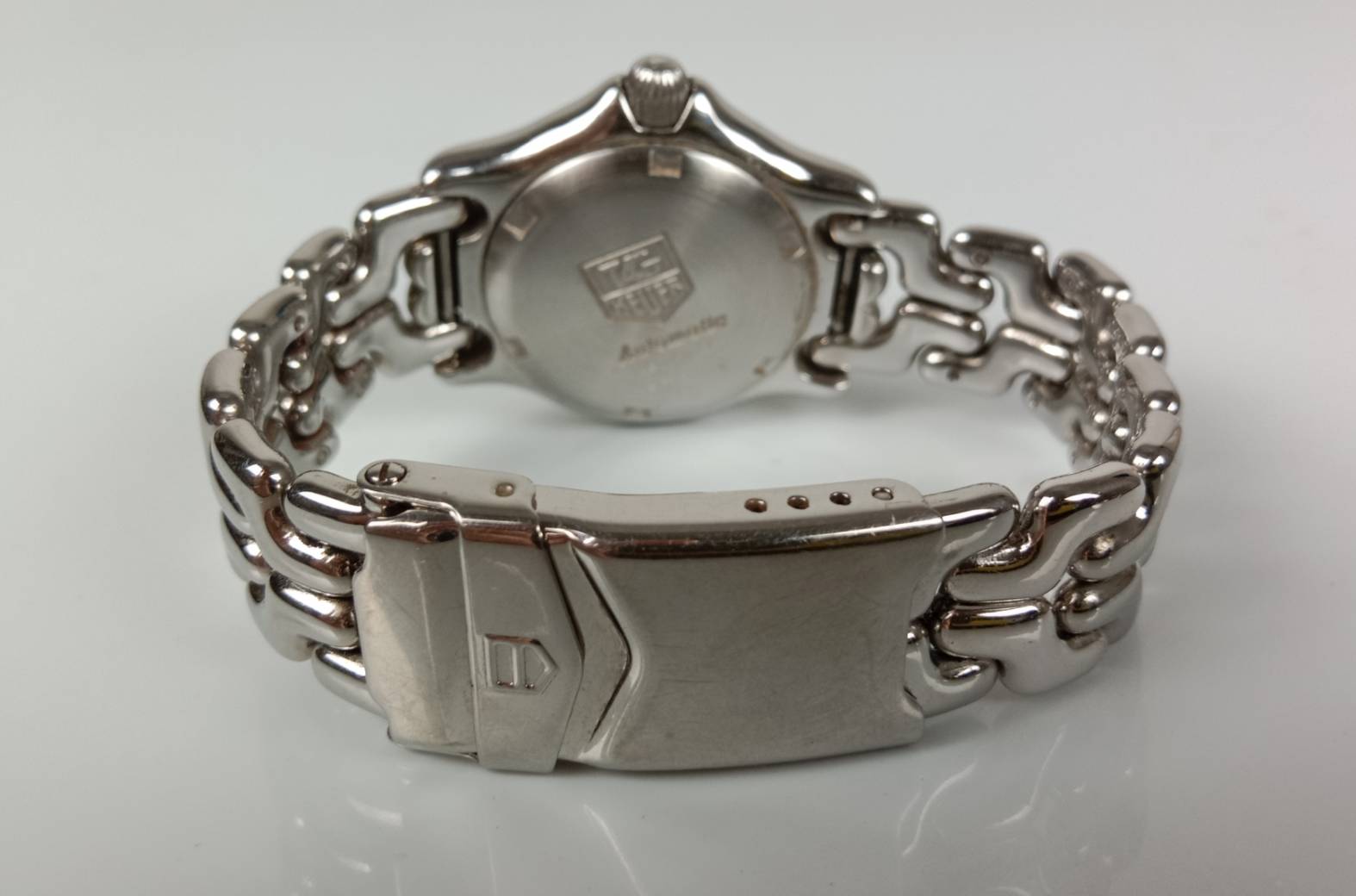 1.TAG HEUER ระบบ Automatic Lady size หน้าปัด 32 mm พร้อมกล่องแท้