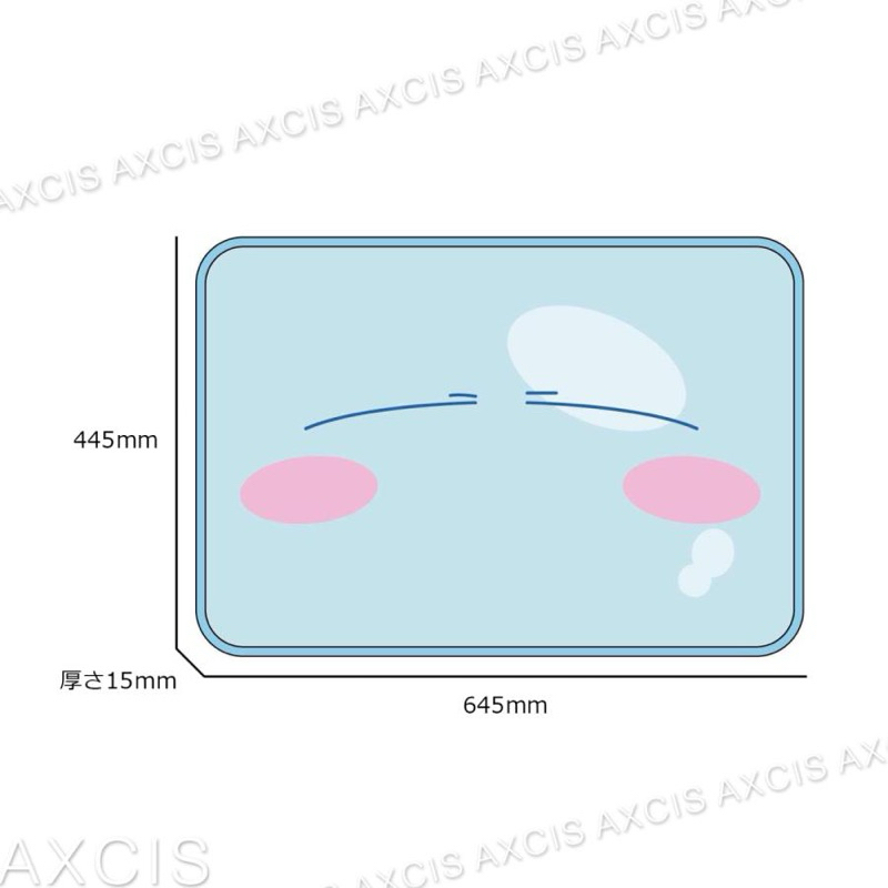 พรมอเนกประสงค์ เกิดใหม่ทั้งทีก็เป็นสไลม์ไปซะแล้ว[That Time I Got Reincarnated As A Slime -Free Mat- Rimuru Slime Ver.]