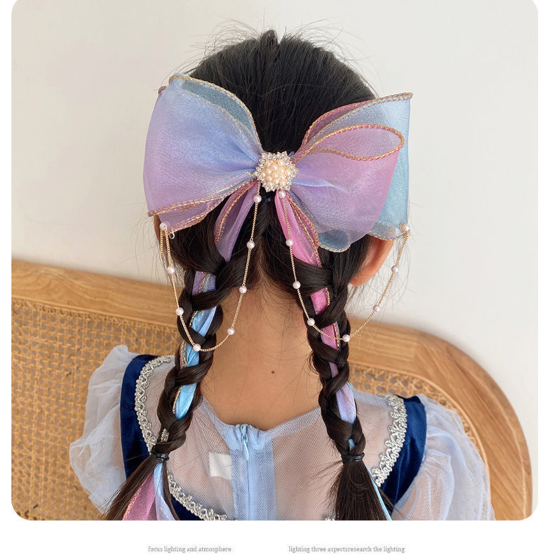 กิ๊บติดผม กิ๊บหนีบผม โบว์ สไตล์เกาหลี หรูหรา แฟชั่นสําหรับผู้หญิง