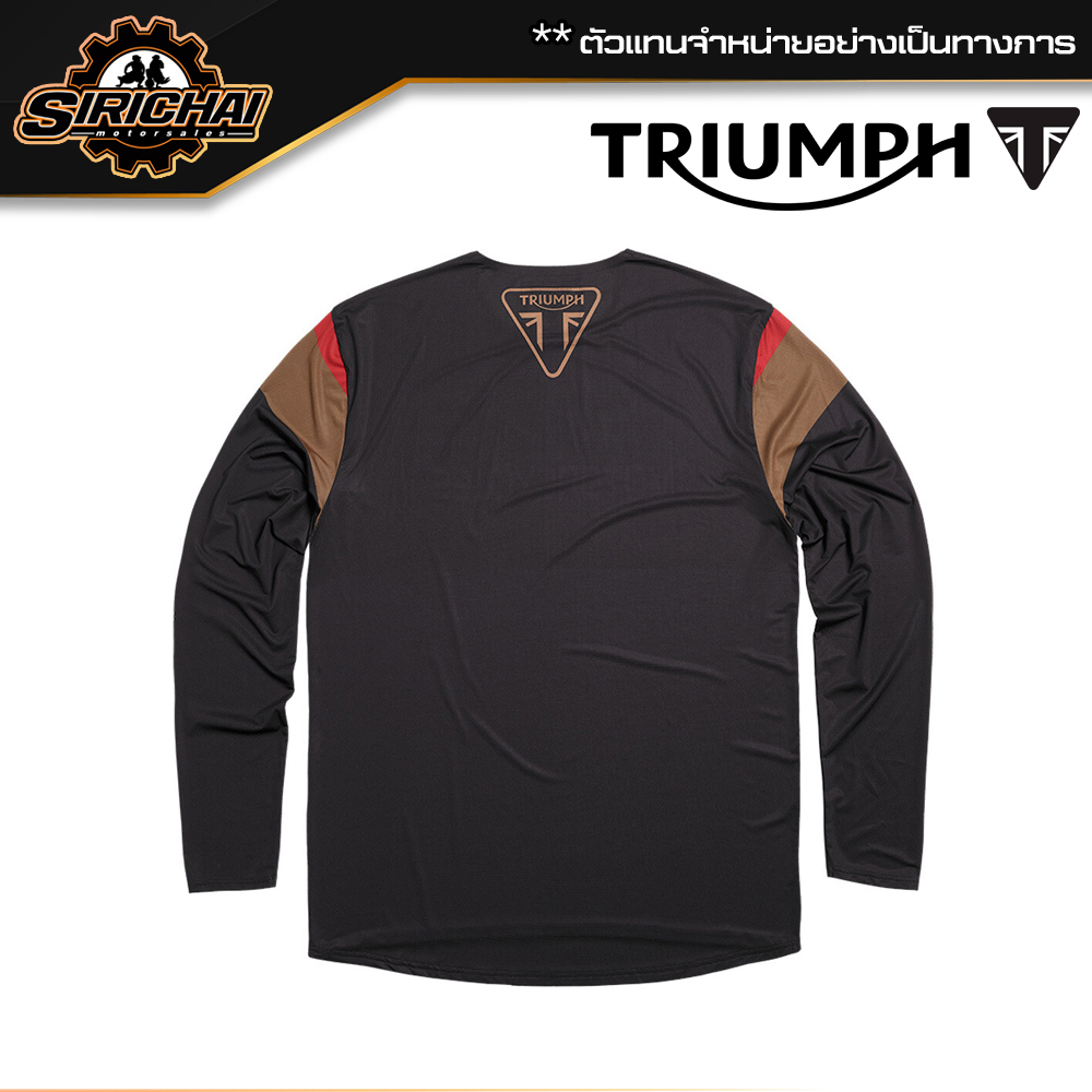 เสื้อ JERSEY Triumph MTSS22333 ของแท้ 100%✅ ( 📌แนะนำลด 1 ไซส์จากปกติ ไซส์ยุโรปคับ )