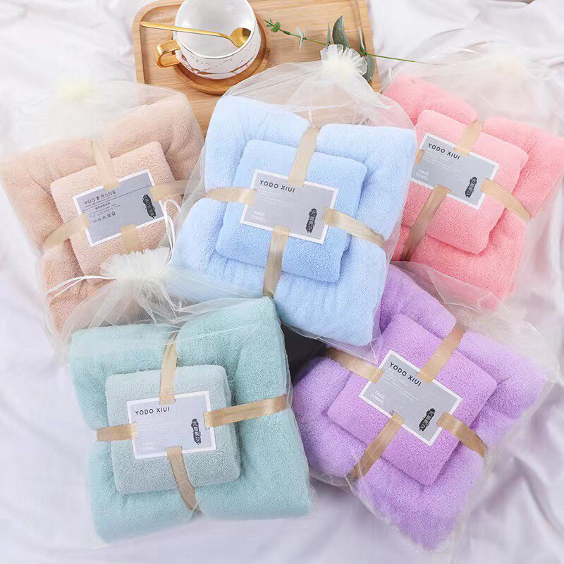 ผ้าเช็ดตัว หนานุ่มพิเศษซับน้ำดีมาก รุ่นหนาพิศษ สินค้าพร้อมส่ง📦