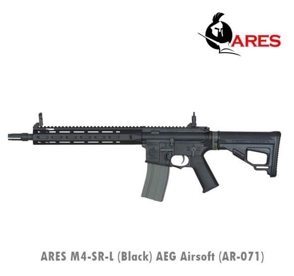 M4-SR-L (Black) AEG Airsoft - ARES