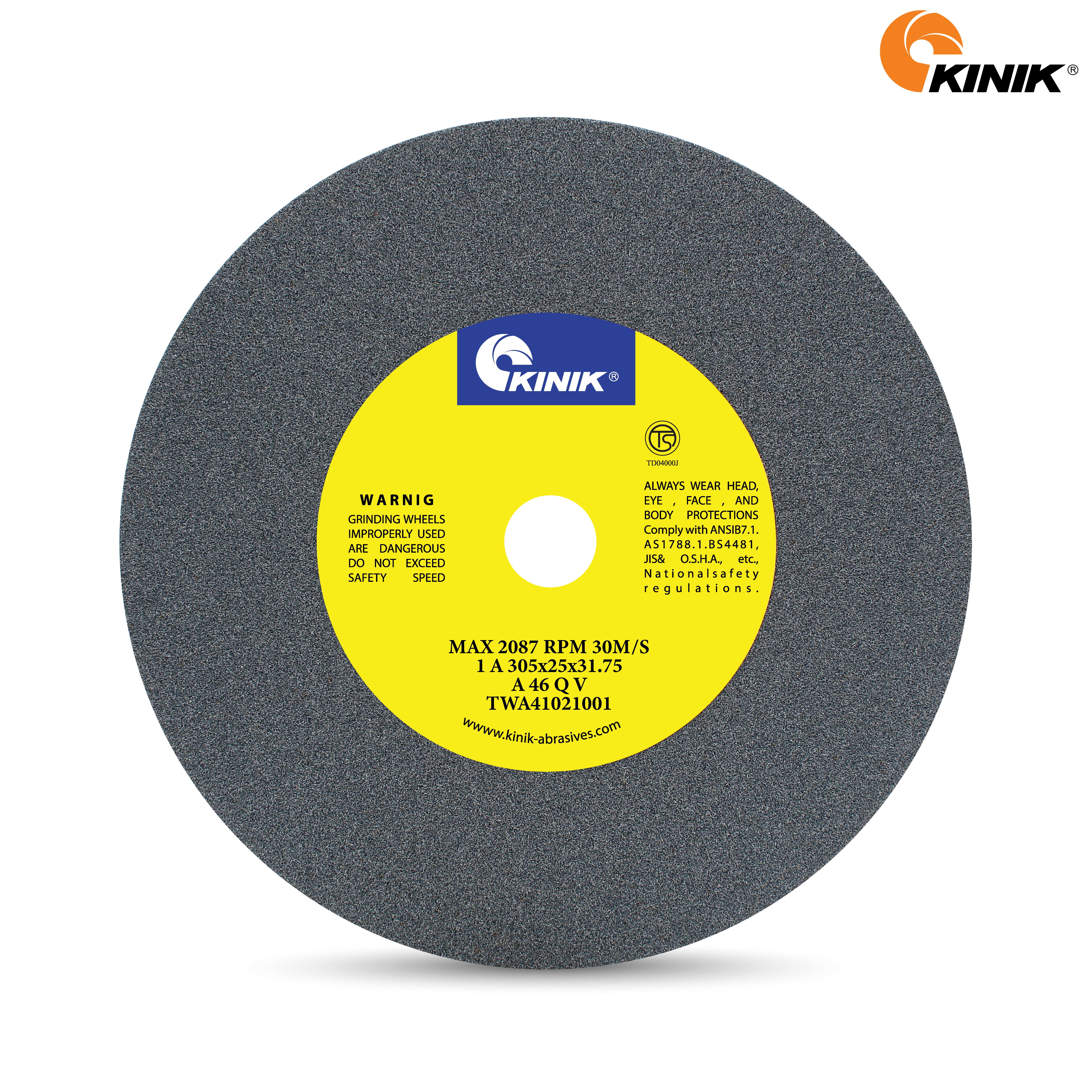หินเจียร KINIK A46QV1A 305x25x31.75 m.m.
