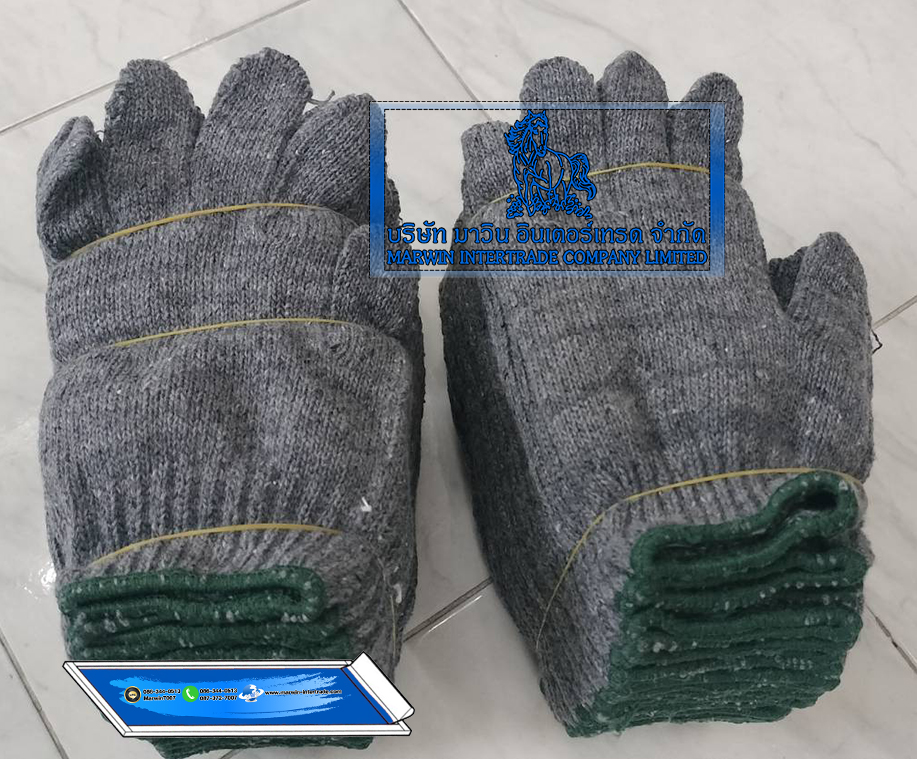 ถุงมือผ้า