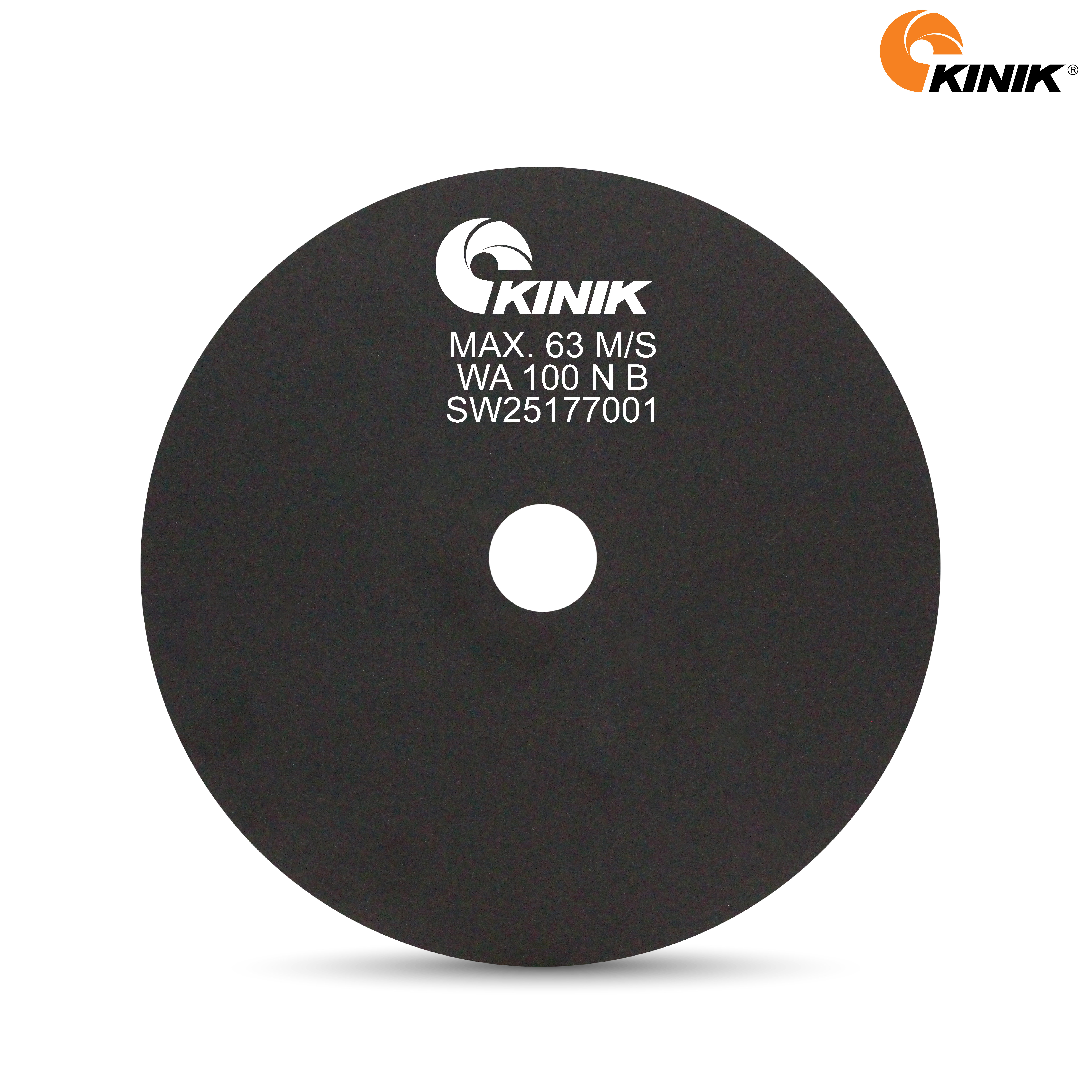 แผ่นตัดบาง KINIK WA100NB30 255x1x31.75 mm.