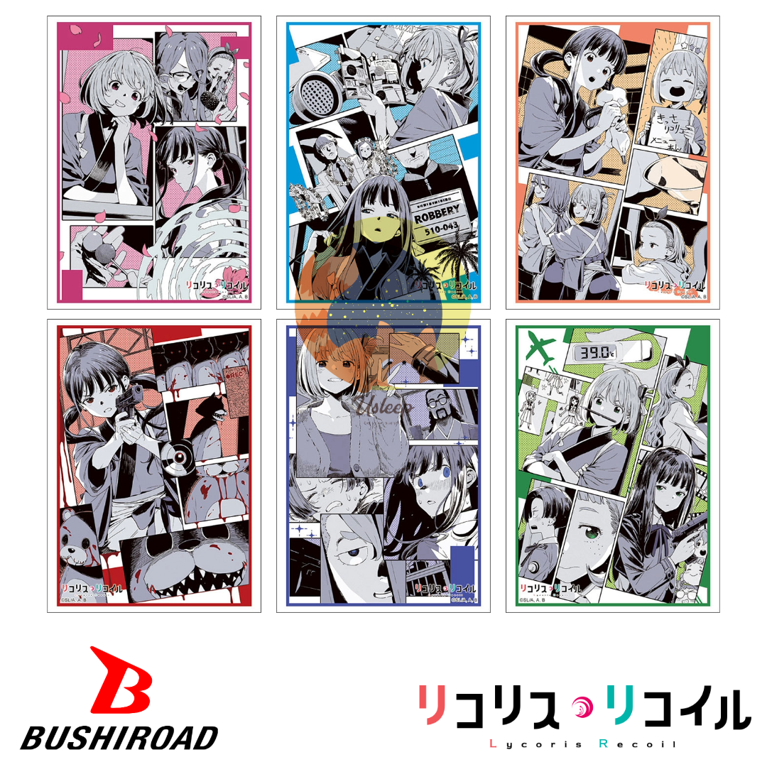 [PRE-ORDER] Bushiroad Sleeve & Deck Holder V3 & Rubber Mat V2 Lycoris Recoil
