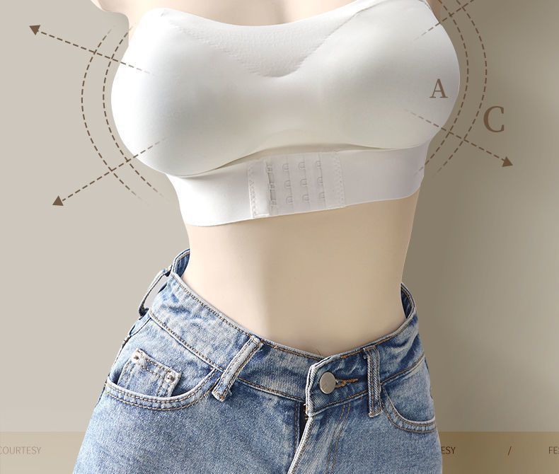 บราเกาะอก เสื้อชั้นใน เสริมฟองน้ำดันทรง Bra054 พร้อมส่งในไทย