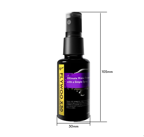 สเปรฉีดกันน้ำ สำหรับ บอดร์ด วงจร PCB FC ESC CAM Flywoo X30 PCBA Waterproof Superhydrophobic Invisible Spray