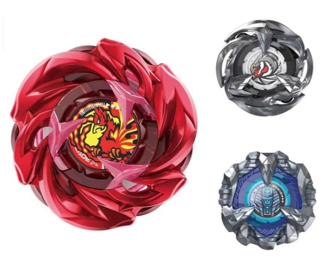 TAKARA TOMY Beyblade X UX-07 Phoenix Rudder Deck Set 1กล่อง มี 3ตัว ของแท้ ได้ 3ตัว สุดคุ้ม