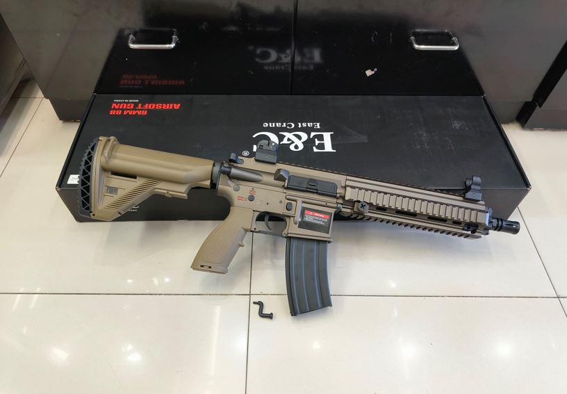 E&C 102 S2 : HK 416 D สีทราย บอดี้โลหะ Gen 2