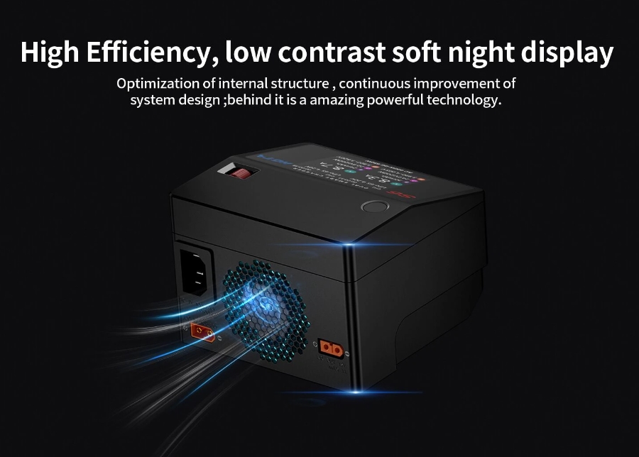 HOTA S6 AC/DC Dual Charger 400/650W 1-6S ชาทแบตได้หลายชนิด ชาจเสียบไฟบ้านได้เลย 0.1-15A ชาทพร้อมกนัได้ 2ก้อน