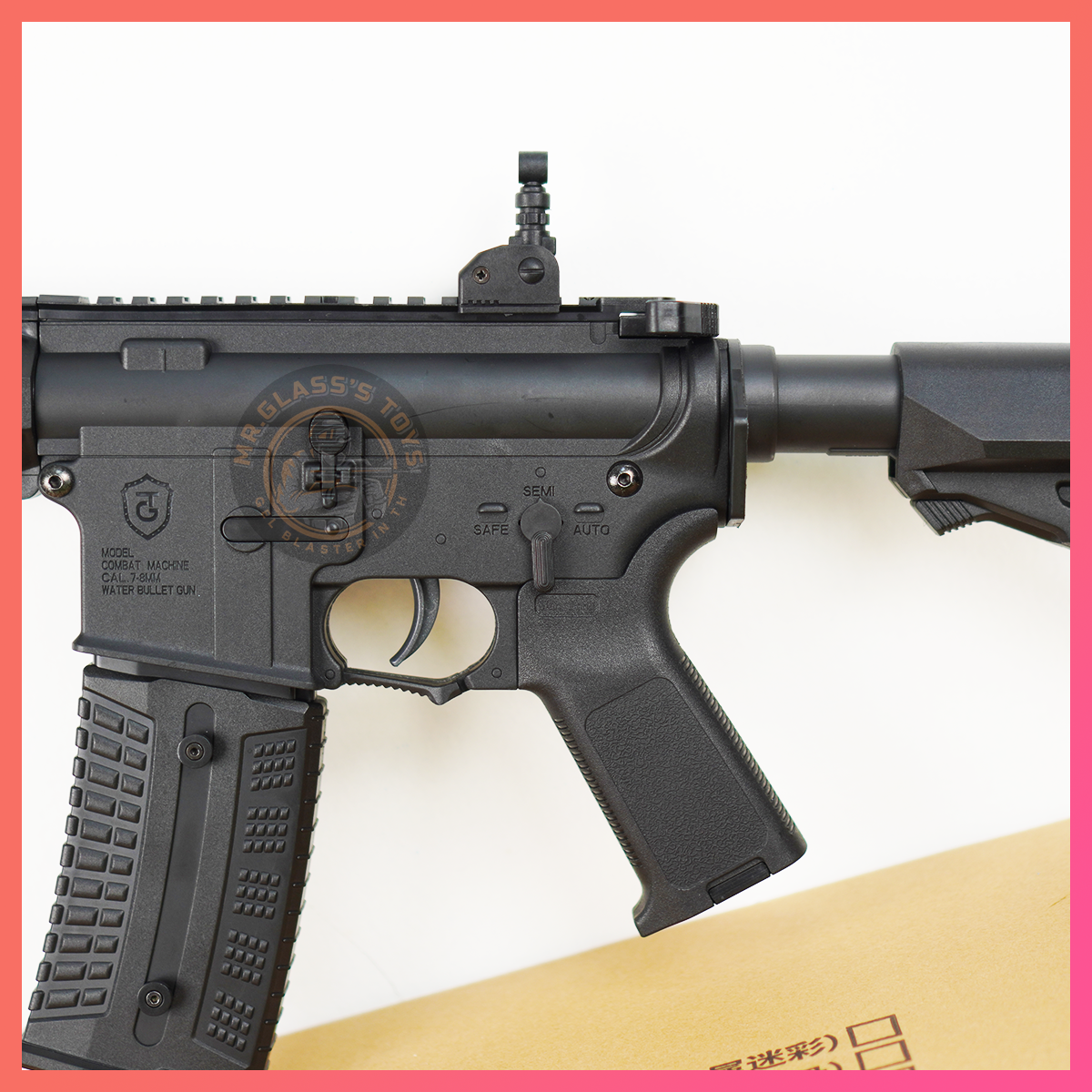 (56)F4 สีดำล้วน 220FPS+ ยิงรัวได้ ยิงSEMI(ทีละนัด)ได้