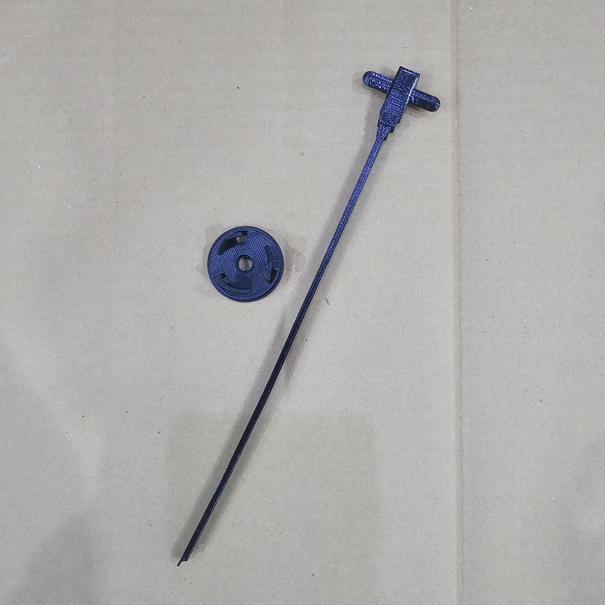 Custom Left Ripcord Conversion Adapter set ชุดแปลงที่ชูทสาย เป็นแบบหมุนซ้าย เพื่อใช้กับตัวหมุนซ้าย