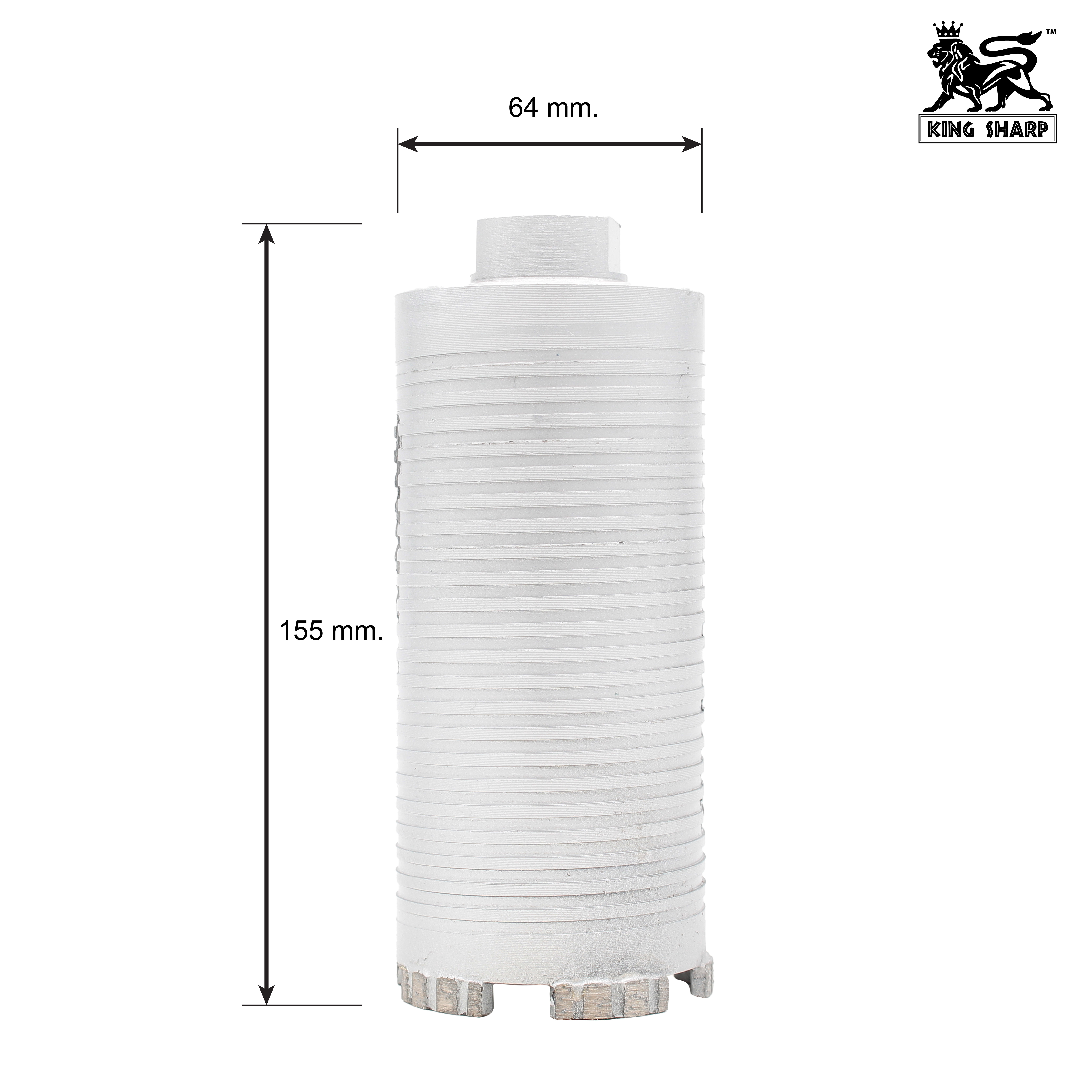 เพชรเจาะคอนกรีต KINGSHARP (P) 64x155 mm.M22