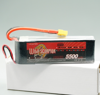 Wild SCORPION 3S 11.1V 30C 35C มีหลายขนาดความจุ 1500 2200 3000 5500mah