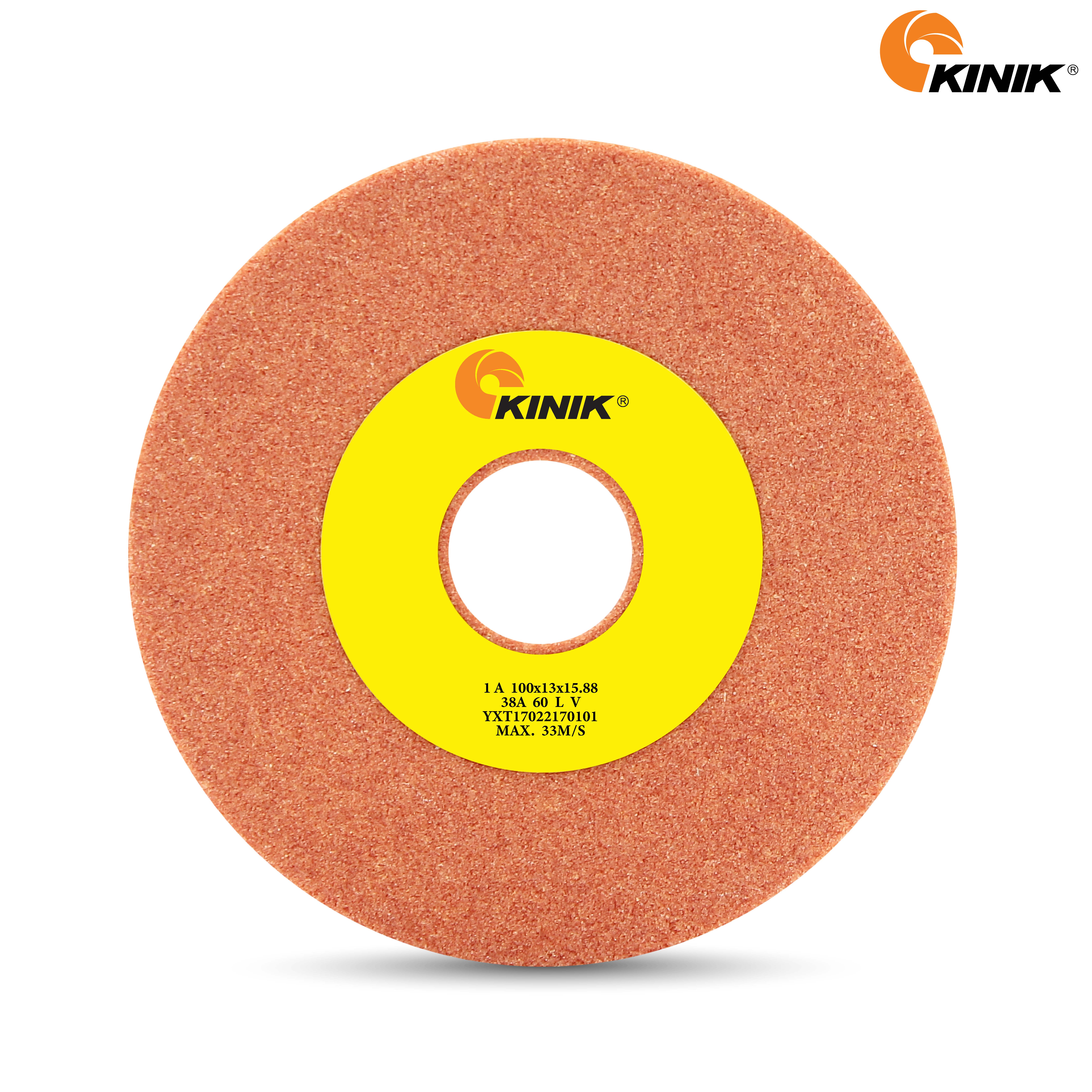 หินเจียร KINIK 38A60LV1A 100x13x15.88 mm.
