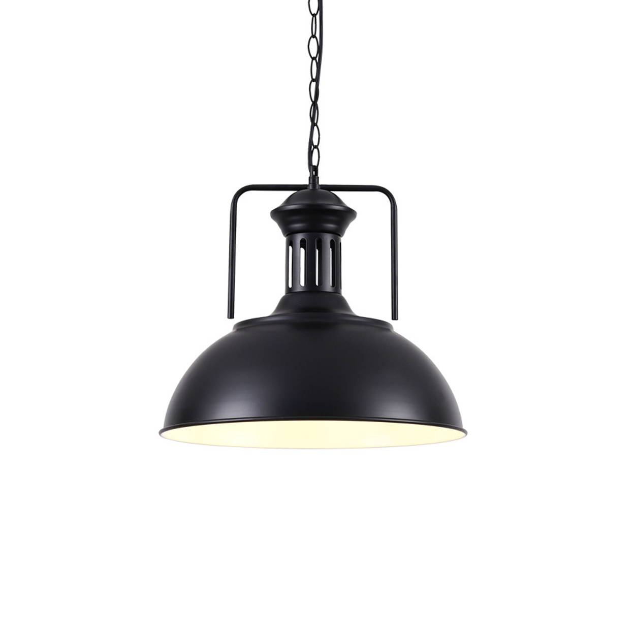 โคมไฟแขวนเพดานวินเทจ Pendant lamp vintage Alminum Black LED E27x1 IP20