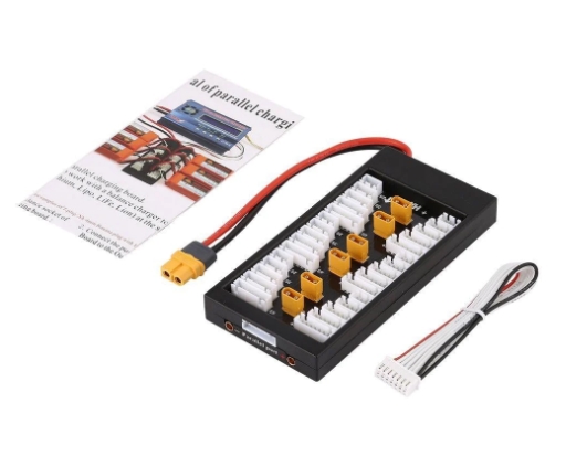 XT30 Parallel Charging Board XT-30 2-6S Battery บอดพ่วงชาท XT30 1-6ก้อน พร้อมกัน