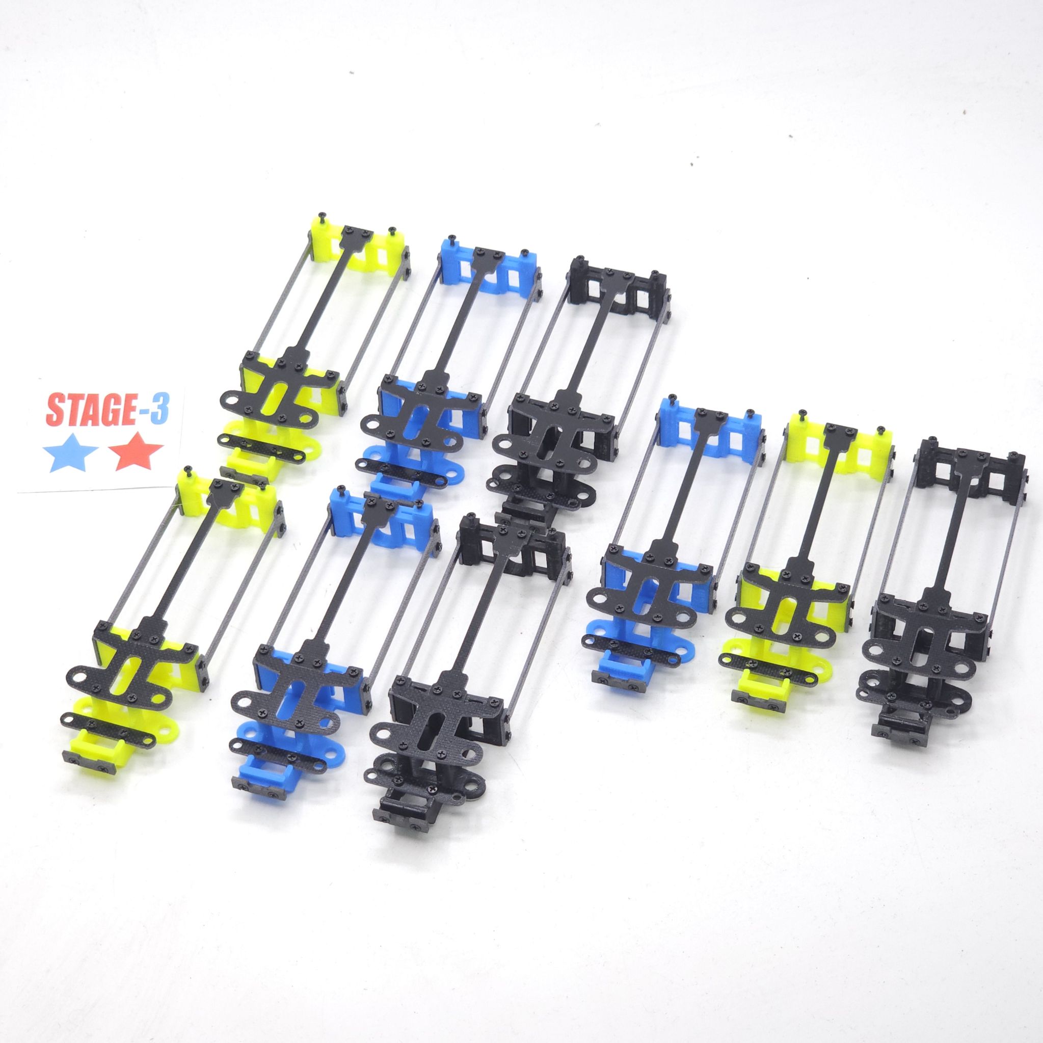 โครงคาร์บอน #STAGE3 แบบถ่านคู่ สำหรับ รุ่น ตลาดโอเพ่น - มอเตอร์โม และ NA ทางตรง สุ่มสี / เลือกสีทางแชท