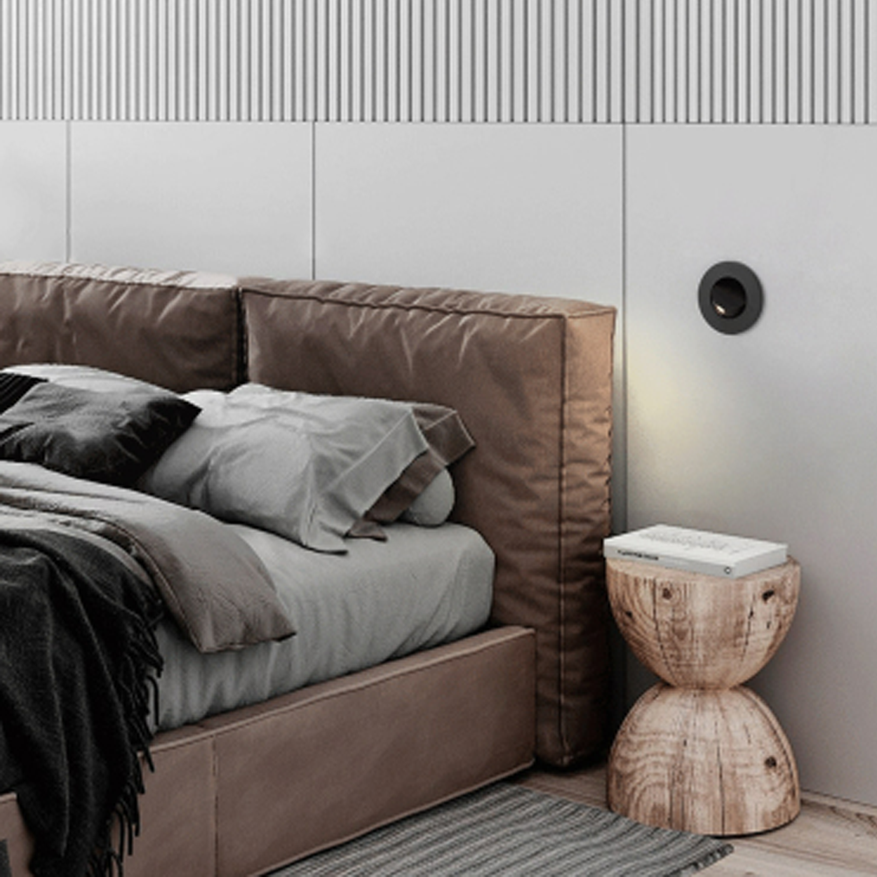 โคมไฟอ่านหนังสือติดผนัง Wall Reading Lamp Metal + Aluminium LED Cree 3W IP20 (KP047)