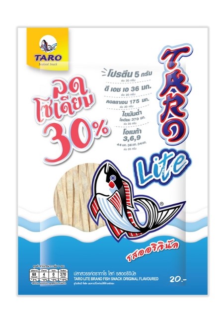 8852044929432 ทาโร่ไลท์ออริจินัล 20g ขาว